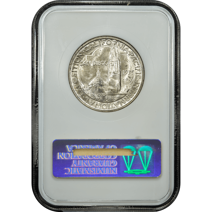 1935-S San Diego Commem Half Dollar (50c) SLAB Image