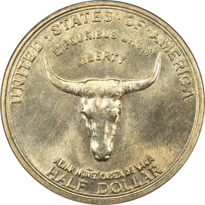 1935 Spanish Trail Commemorative Half (50c) Obverse Image