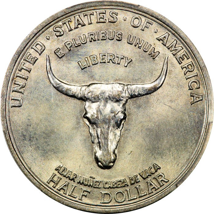 1935 Spanish Trail Commemorative Half Dollar (50c) Obverse Image