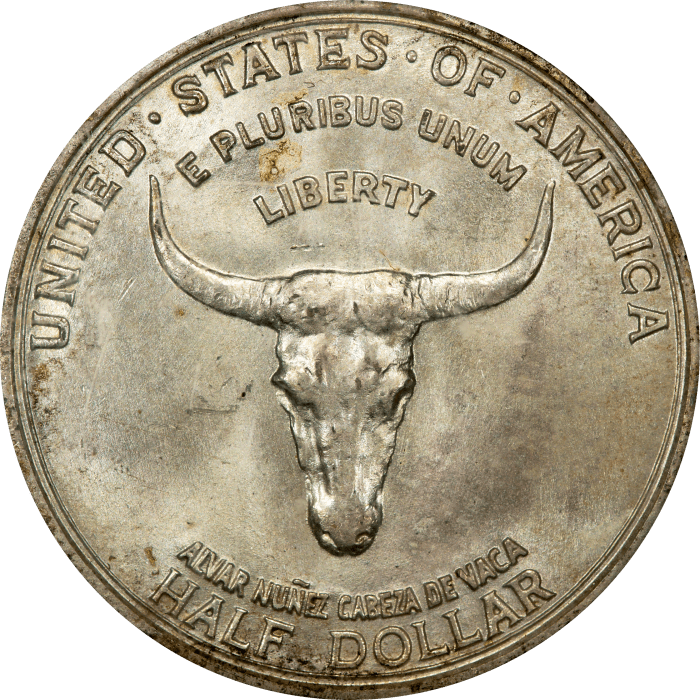 1935 Spanish Trail Commemorative Half Dollar (50c) Obverse Image