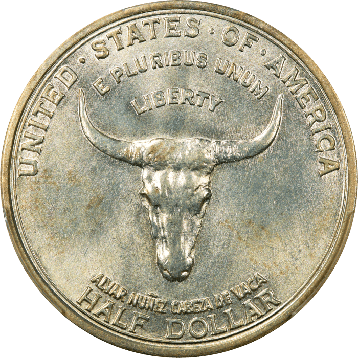 1935 Spanish Trail Commemorative Half Dollar (50c) Obverse Image