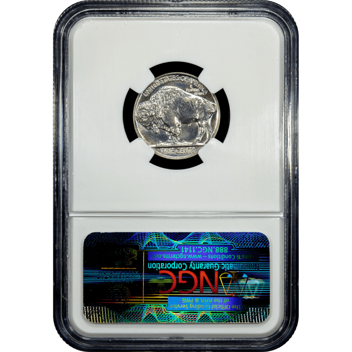 1936 Buffalo Nickel (5c) SLAB Image