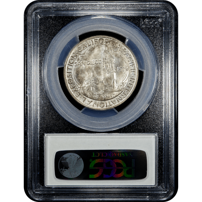 1936-D San Diego Commem Half Dollar (50c) SLAB Image