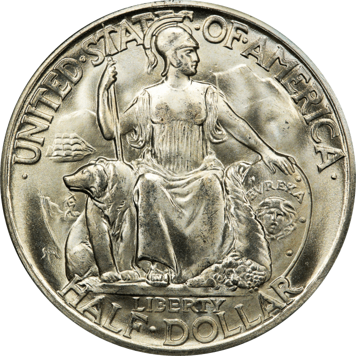 1936-D San Diego Commem Half Dollar (50c) OBVERSE Image