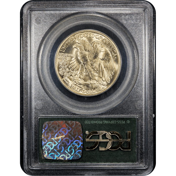 1936-D Walking Liberty Half Dollar (50c) OGH SLAB Image