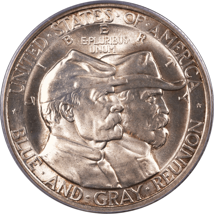 1936 Gettysburg Commemorative Half (50c) Obverse Image