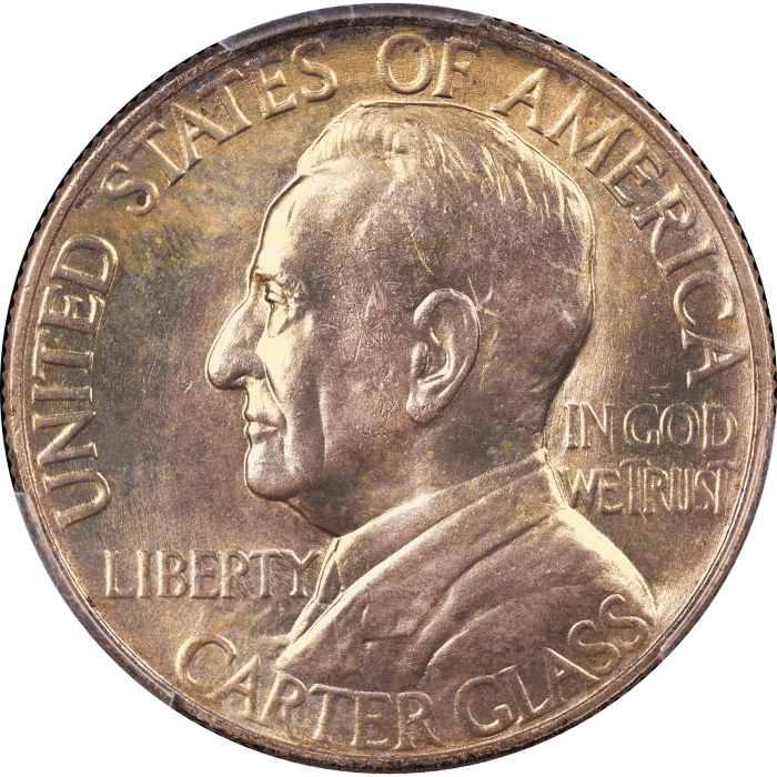 1936 Lynchburg Commemorative Half (50c) Obverse Image