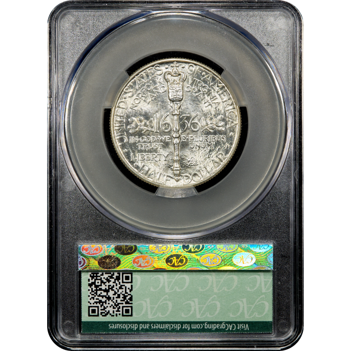 1936 Norfolk Commemorative Half Dollar (50c) SLAB Image