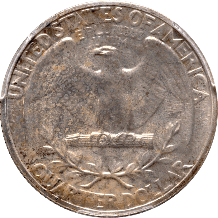1936 Washington Quarter (25c) Reverse Image