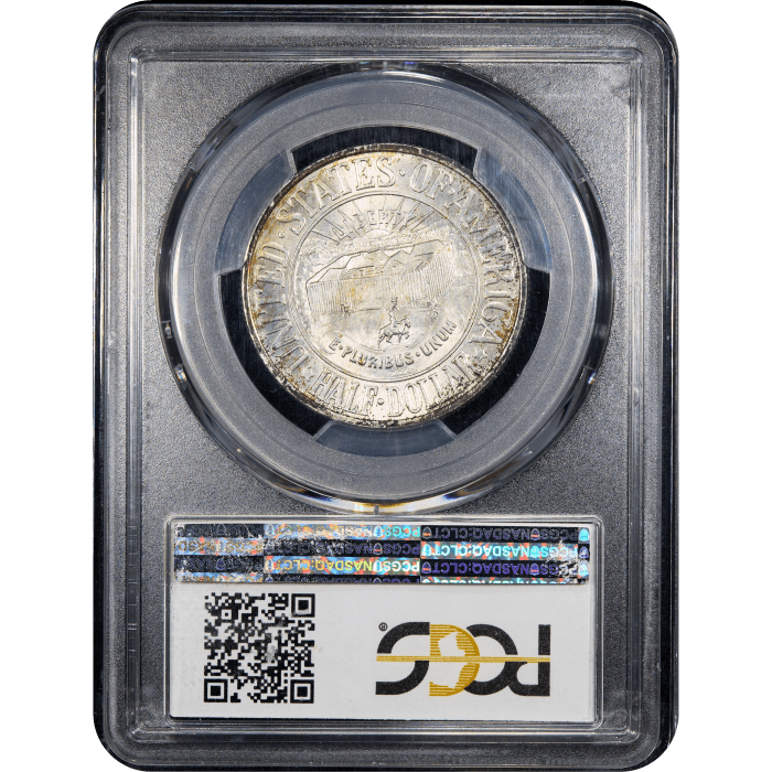1936 York Commemorative Half Dollar (50c) Reverse Slab Image