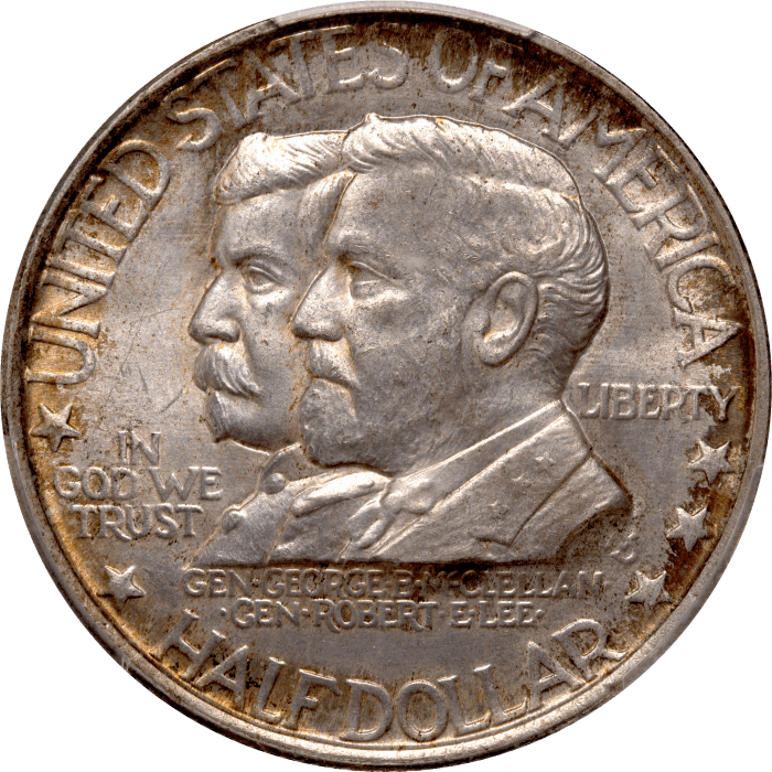 1937 Antietam Commemorative Half Dollar (50c) OBVERSE Image