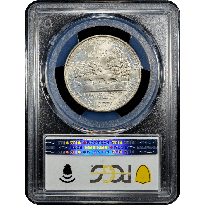 1937 Antietam Commemorative Half Dollar (50c) SLAB Image
