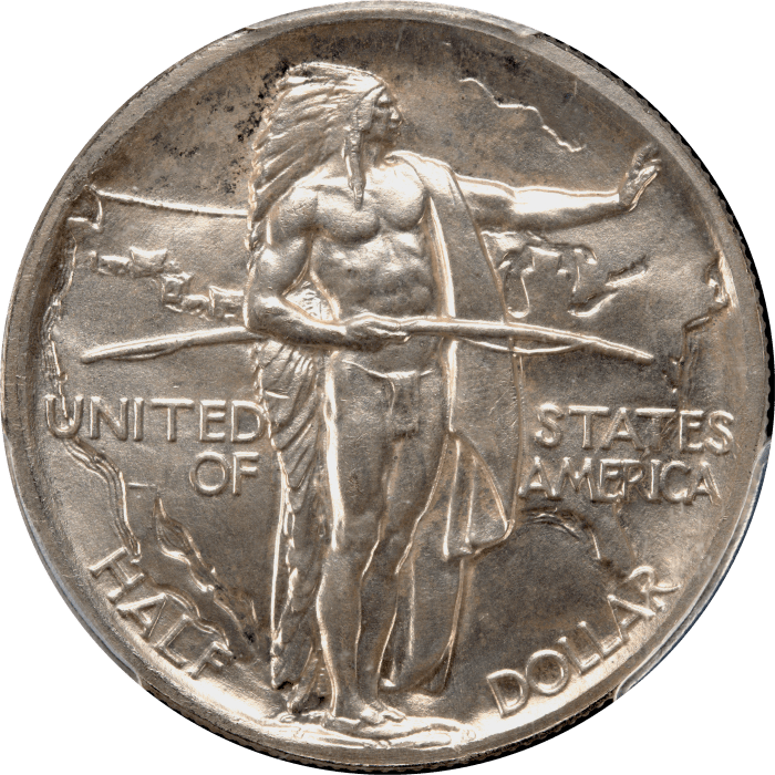 1939 Oregon Commemorative Half Dollar (50c) OBVERSE Image