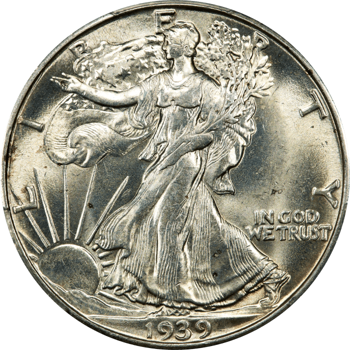 1939-S Walking Liberty Half Dollar (50c) OBVERSE Image