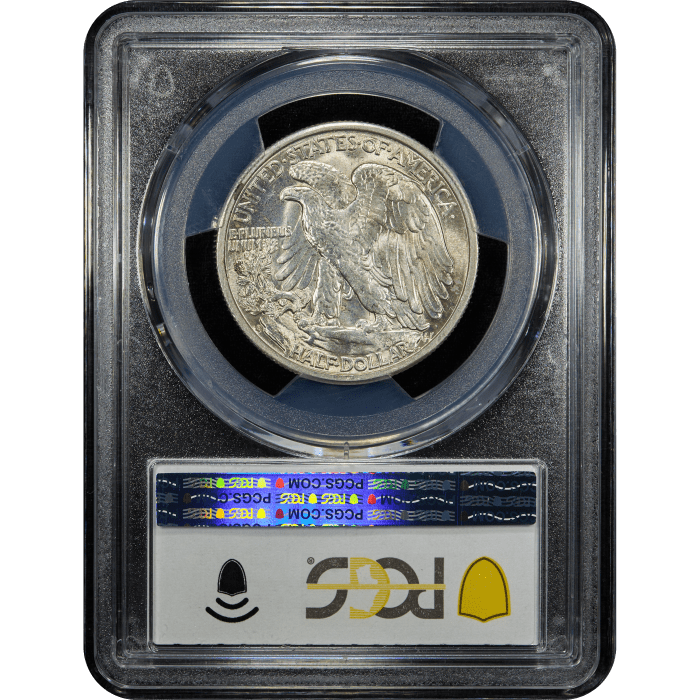 1939-S Walking Liberty Half Dollar (50c) SLAB Image