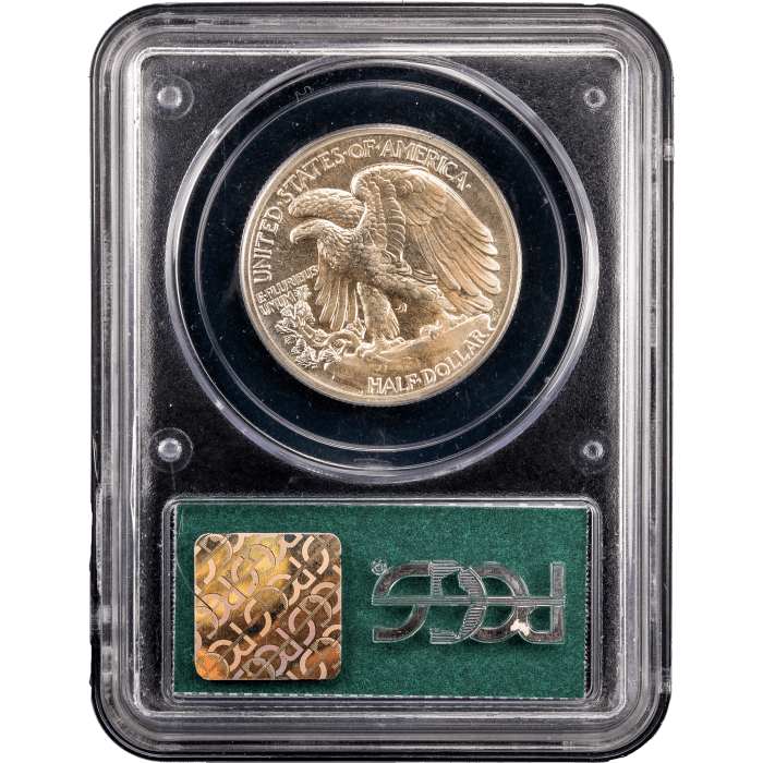 1942 Walking Liberty Half Dollar (50c) SLAB Image