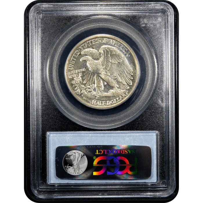 1942 Walking Liberty Half Dollar (50c) SLAB Image