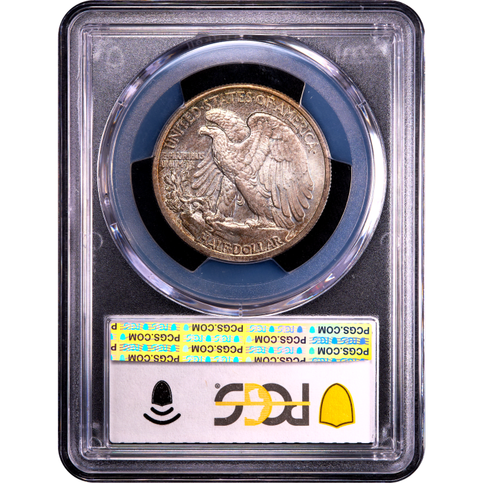 1943-S Walking Liberty Half Dollar (50c) Reverse Slab Image