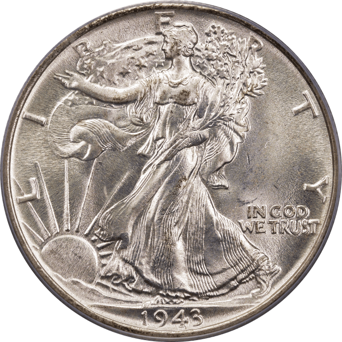 1943 Walking Liberty Half Dollar (50c) Obverse Image