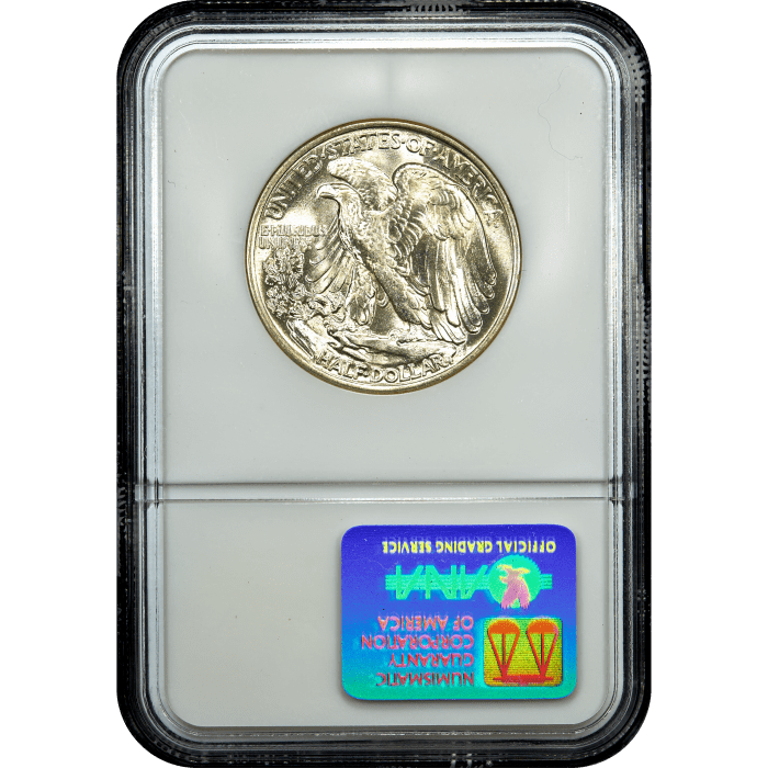 1944 Walking Liberty Half Dollar (50c) SLAB Image