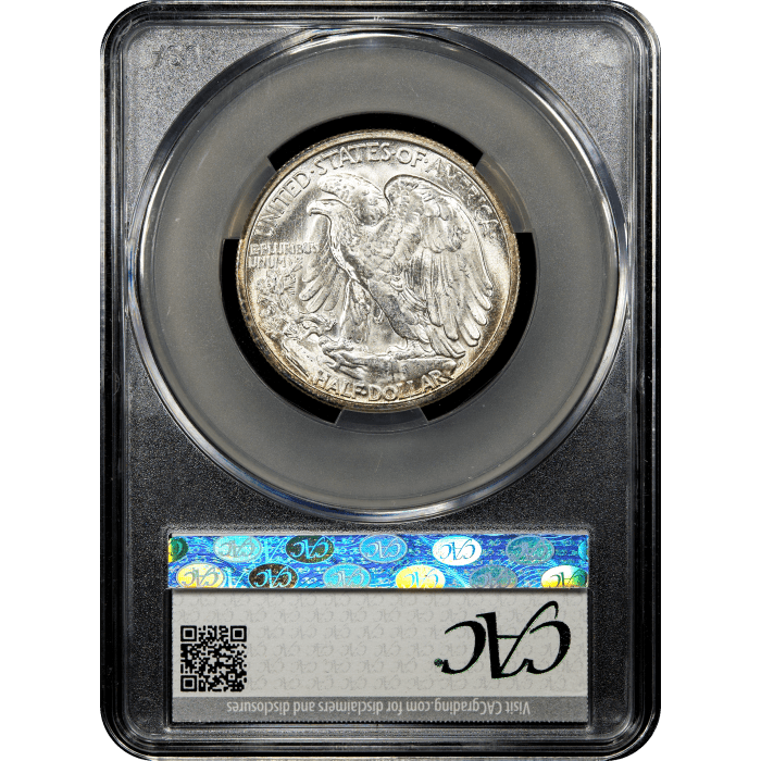 1945-S Walking Liberty Half Dollar (50c) SLAB Image