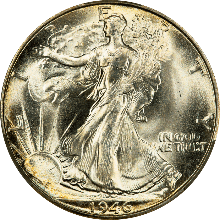1946-S Walking Liberty Half Dollar (50c) Obverse Image