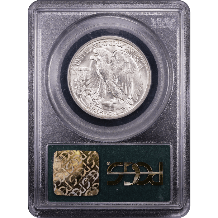 1946-S Walking Liberty Half Dollar (50c) OGH Reverse Slab Image