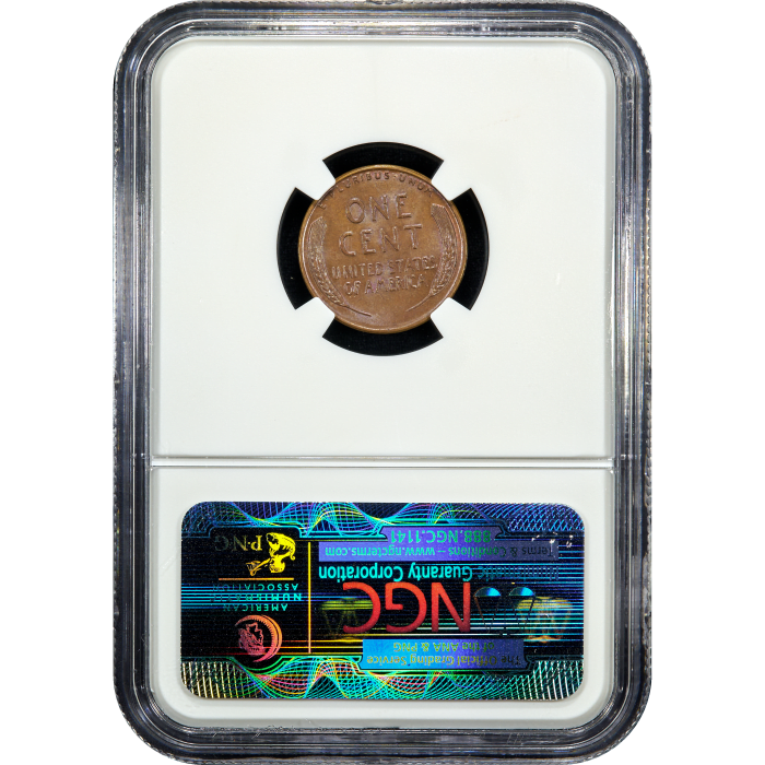 1955 Doubled Die Lincoln Cent (1c) SLAB Image