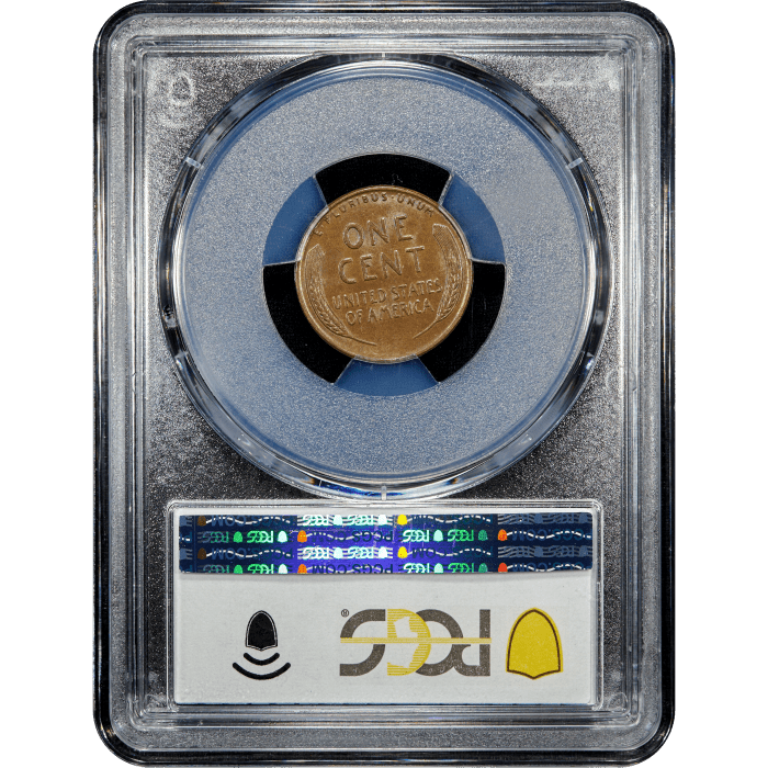 1955 Doubled Die Lincoln Cent (1c) SLAB Image