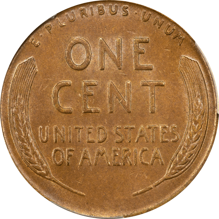 1955 Doubled Die Obverse Lincoln Cent (1c) Reverse Image