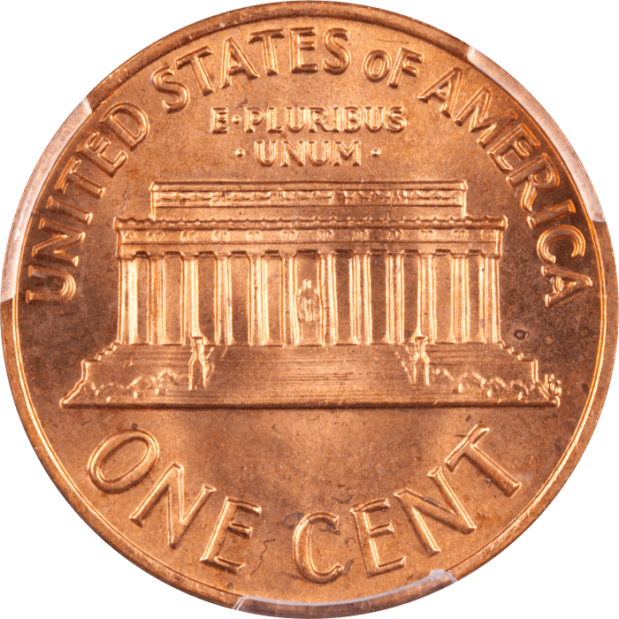1972 Doubled Die Lincoln Cent (1c) Reverse Image