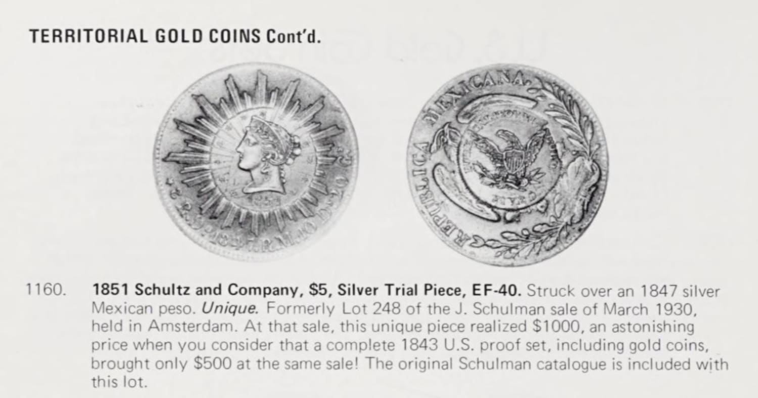 Paramount International ANA 1974 Sale - Lot 1160