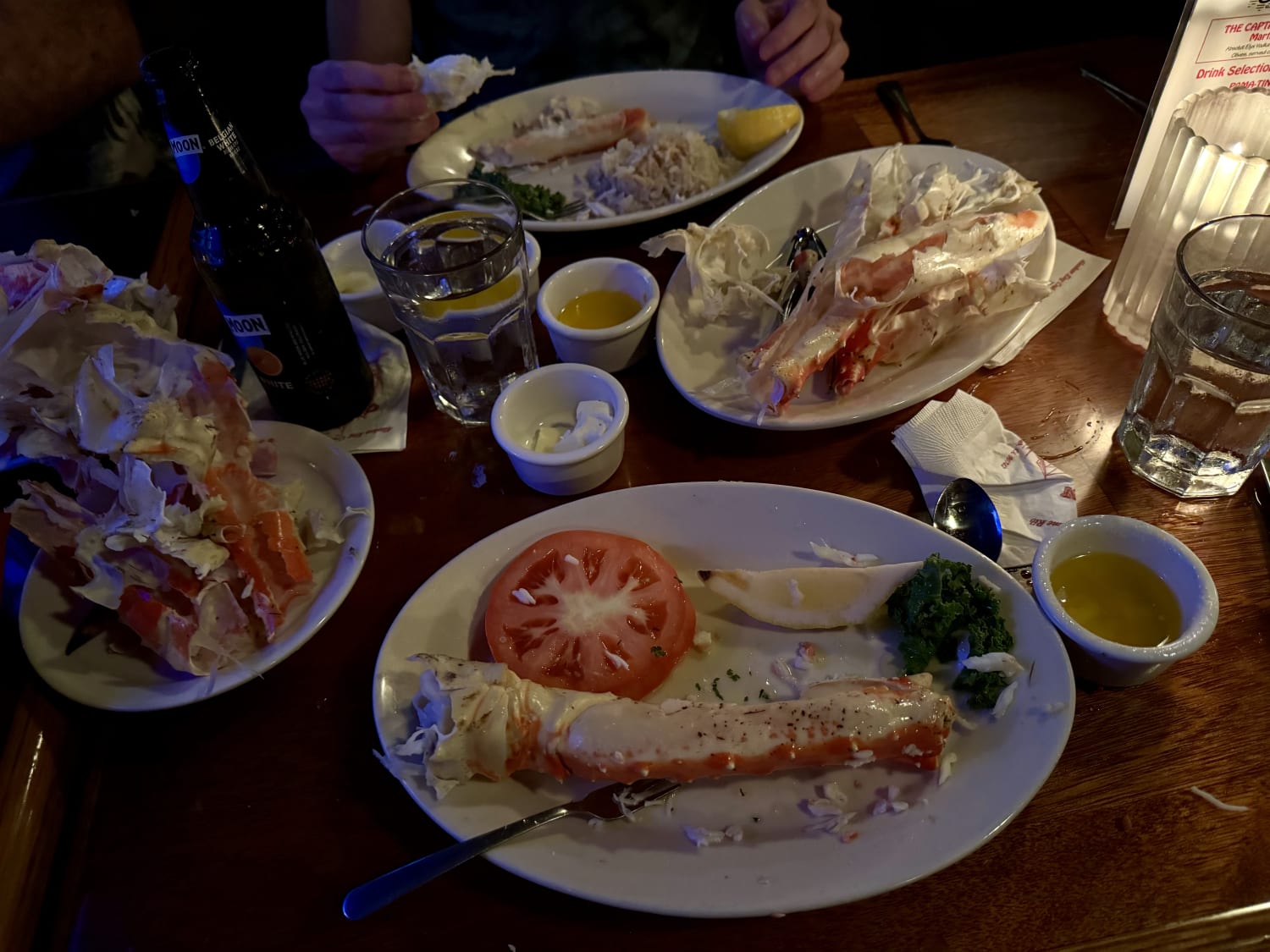 Mmmmm crab.