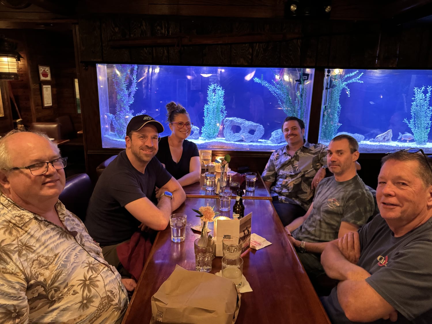 Our dinner gang:  Dale, me, Ashley, Shaun (Mike’s Coin Chest), Gil (Northern Nevada Coins), and Joe