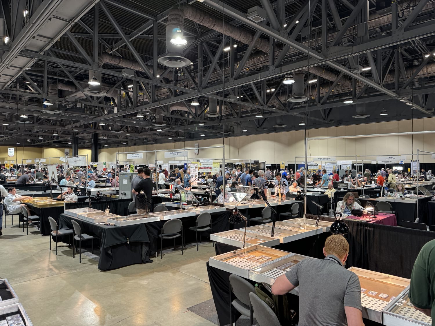 Mid-day show floor view 2