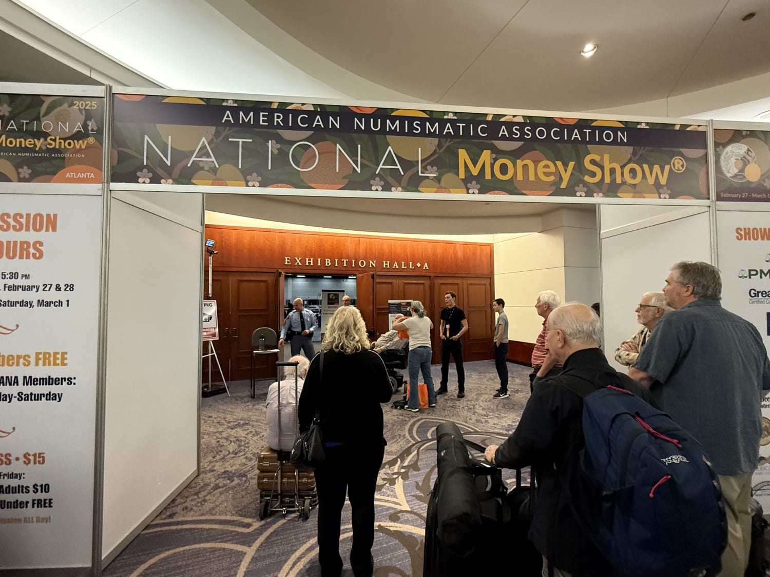 The entrance to numismatic paradise