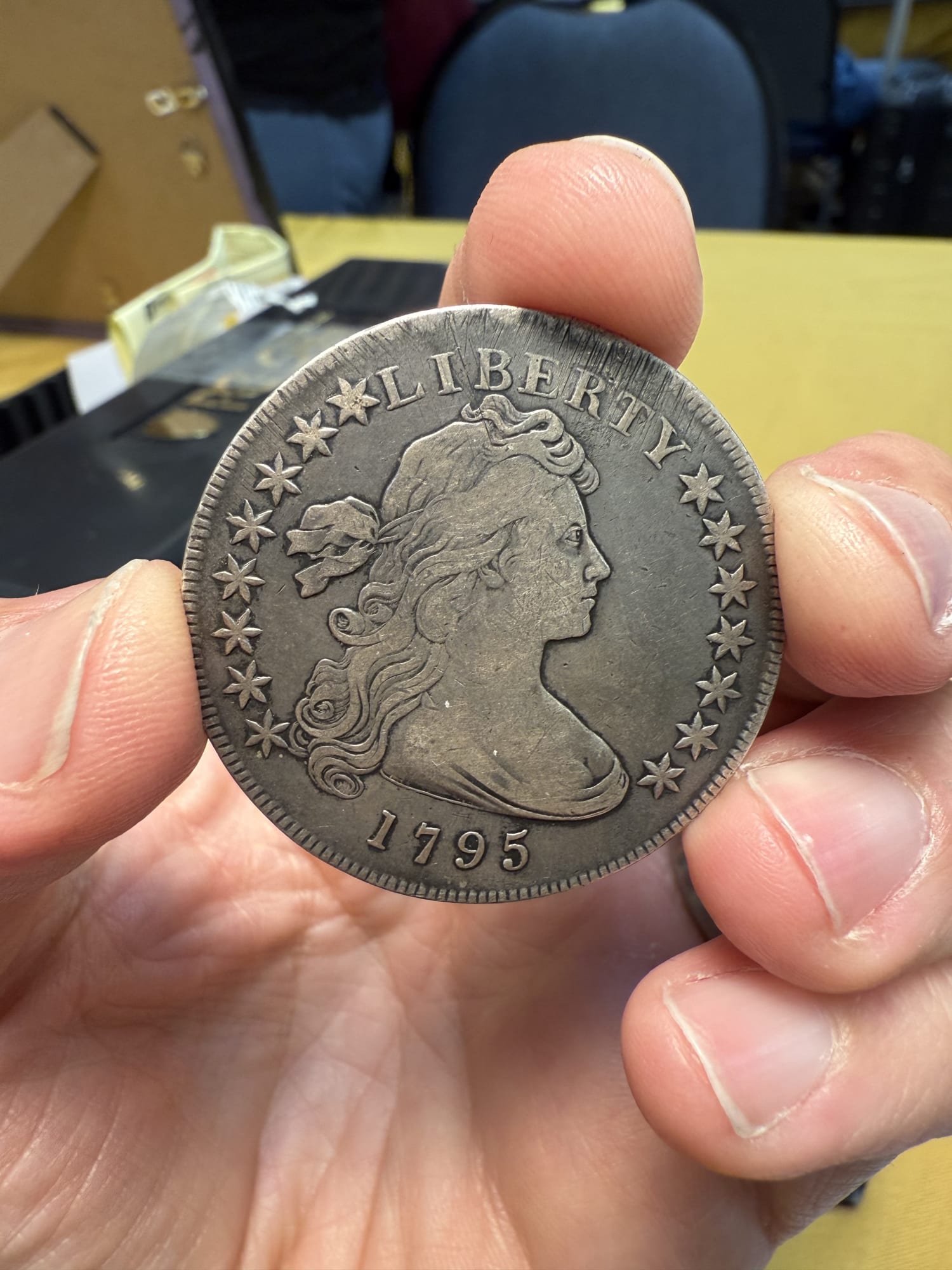 1795 Draped Bust Dollar - raw and gorgeous