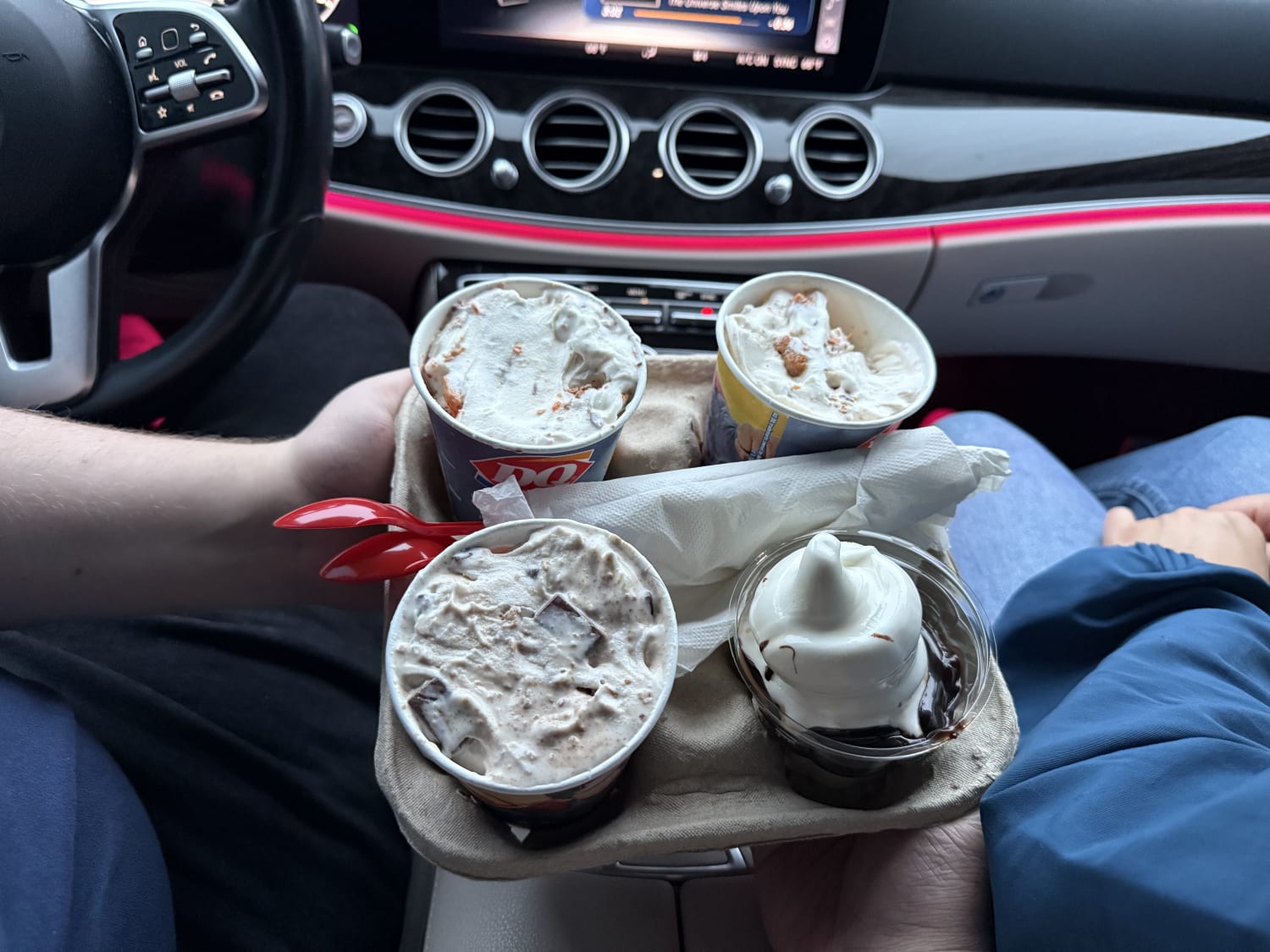 Dairy Queen dessert run