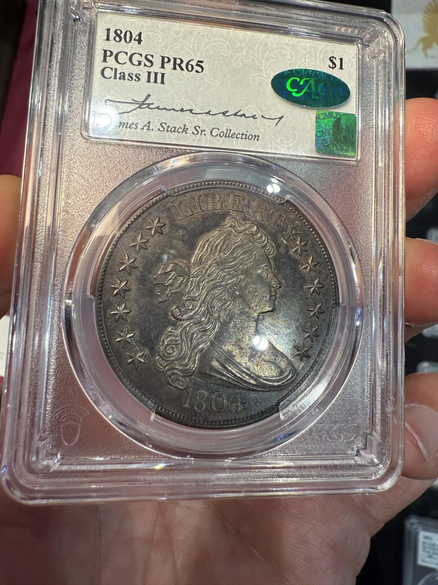 The only CAC-approved 1804 Dollar