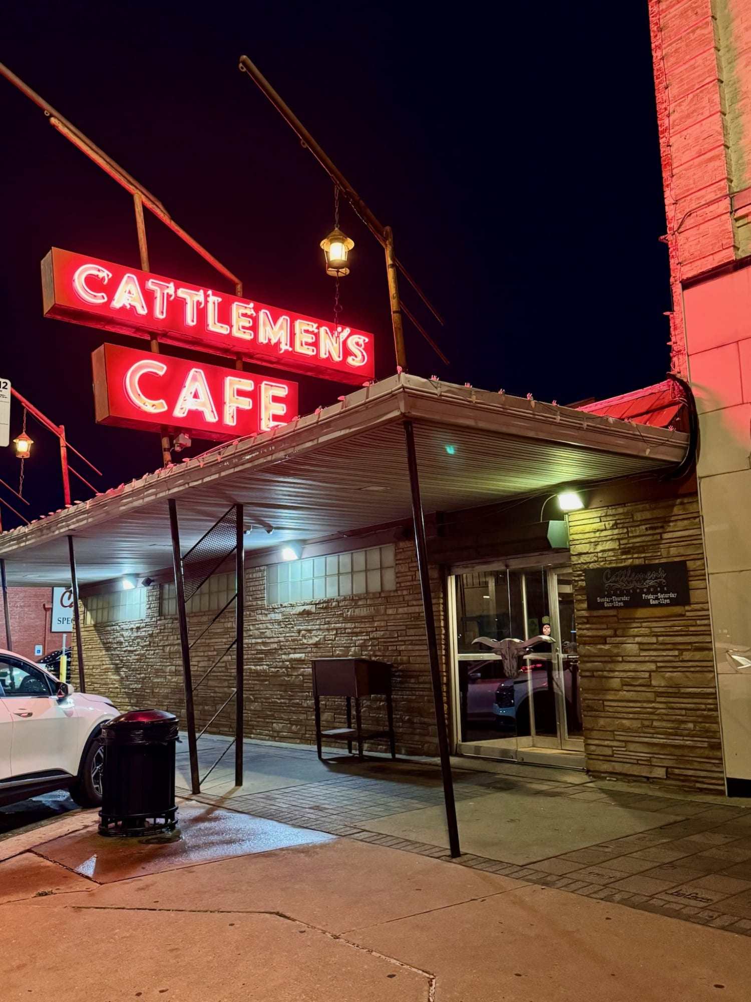 Cattlemen’s, because you have to