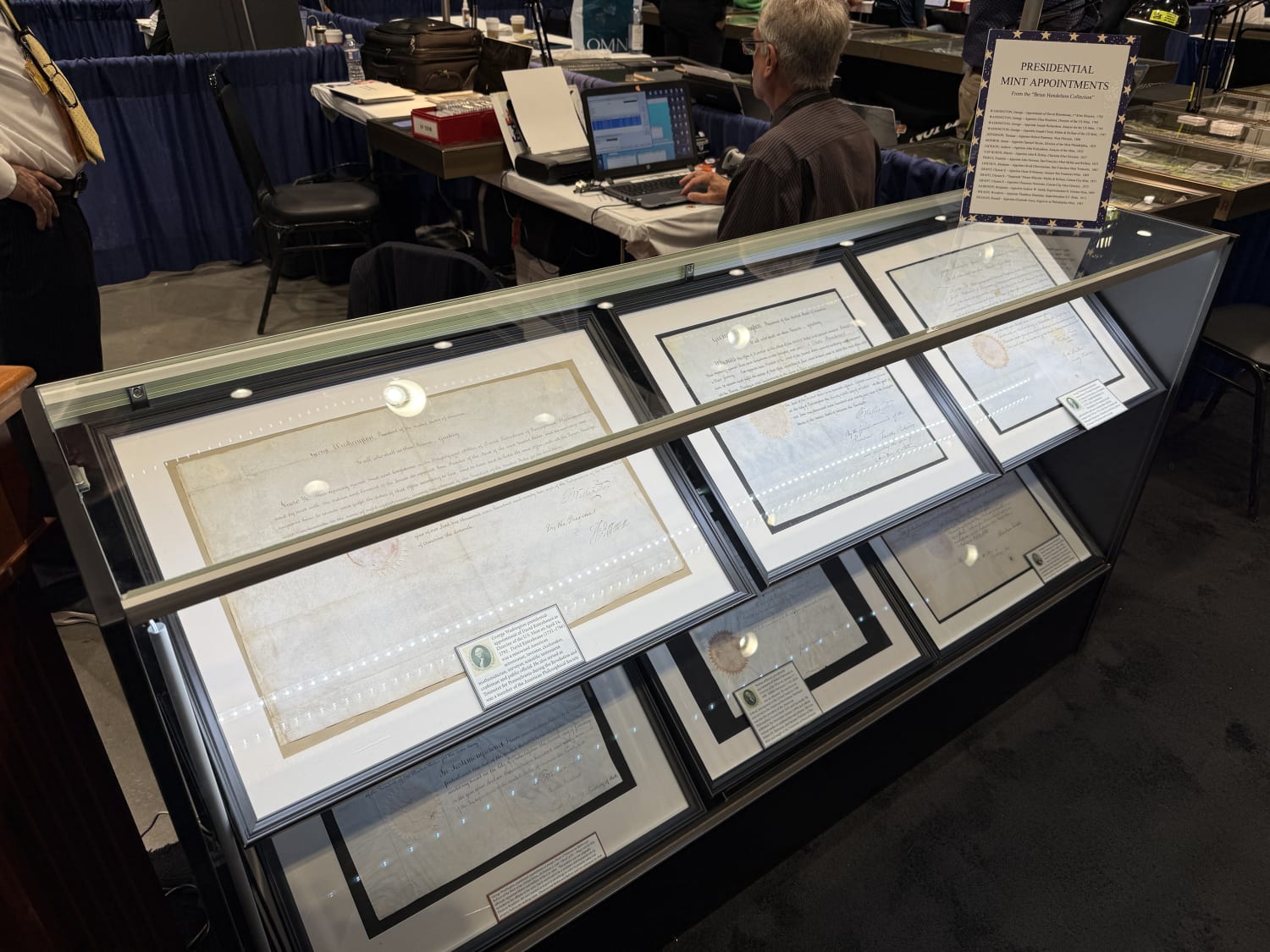 Presidential mint appointment documents