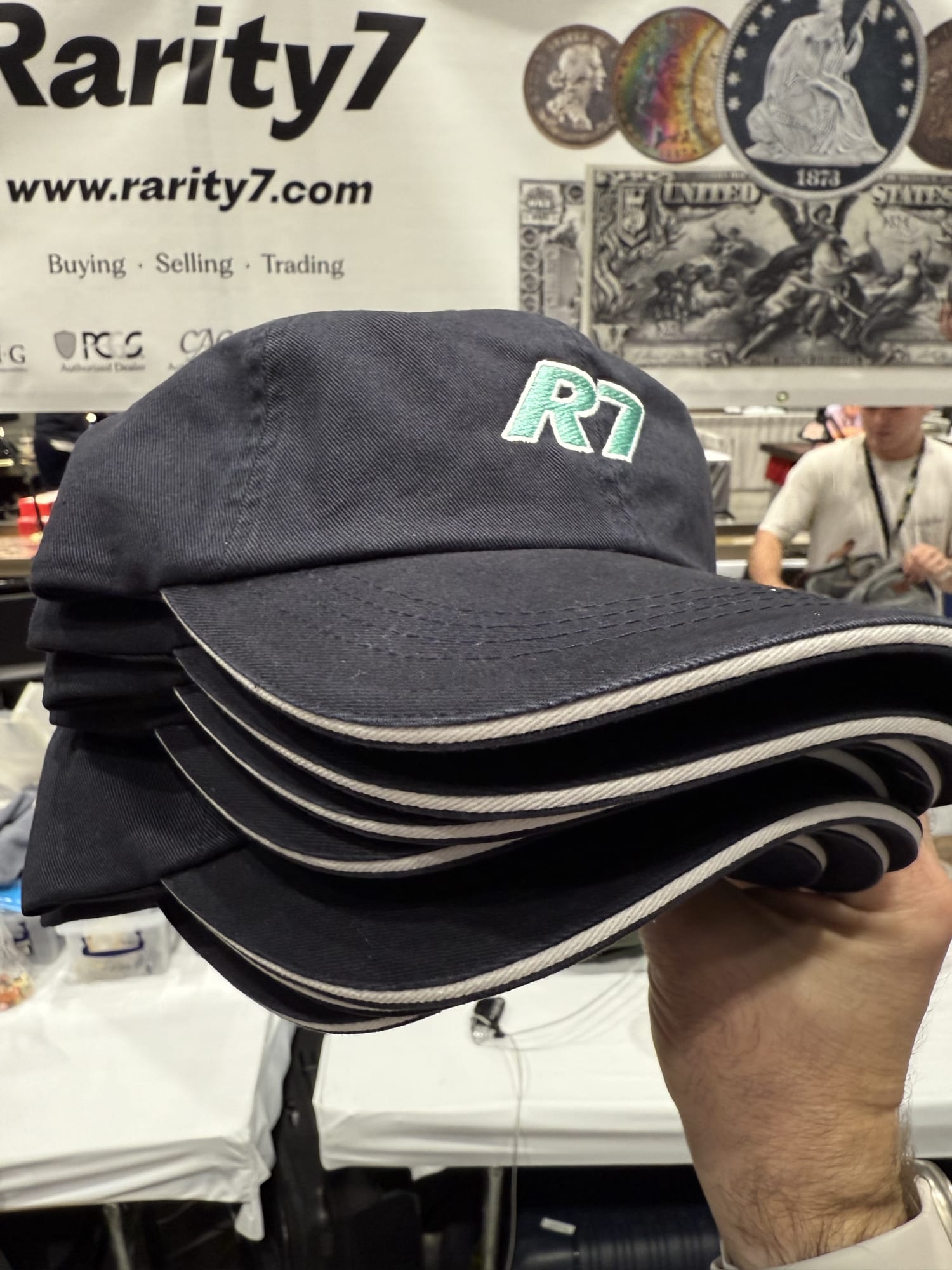 Fresh R7 hats, finally