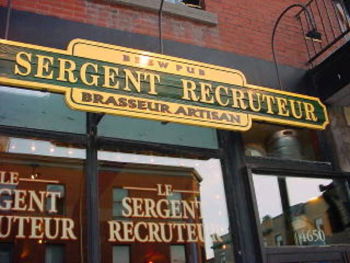 La Taverne du Sergent Recruteur - Brasseur Artisan