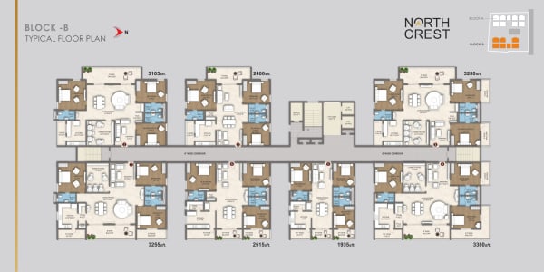 Block B Floor Plan