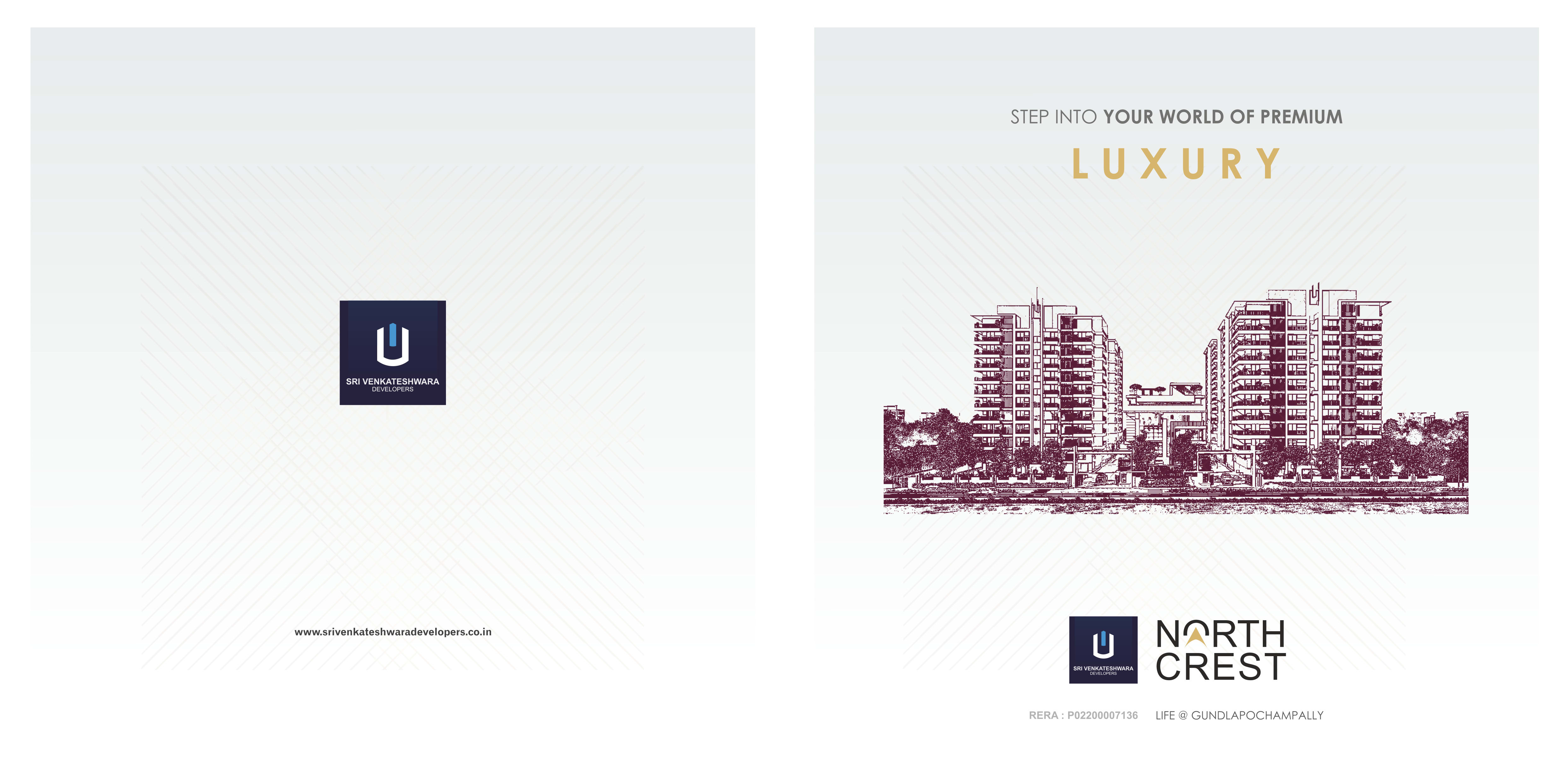 North Crest Brochure - Cover Page & Project Identity
