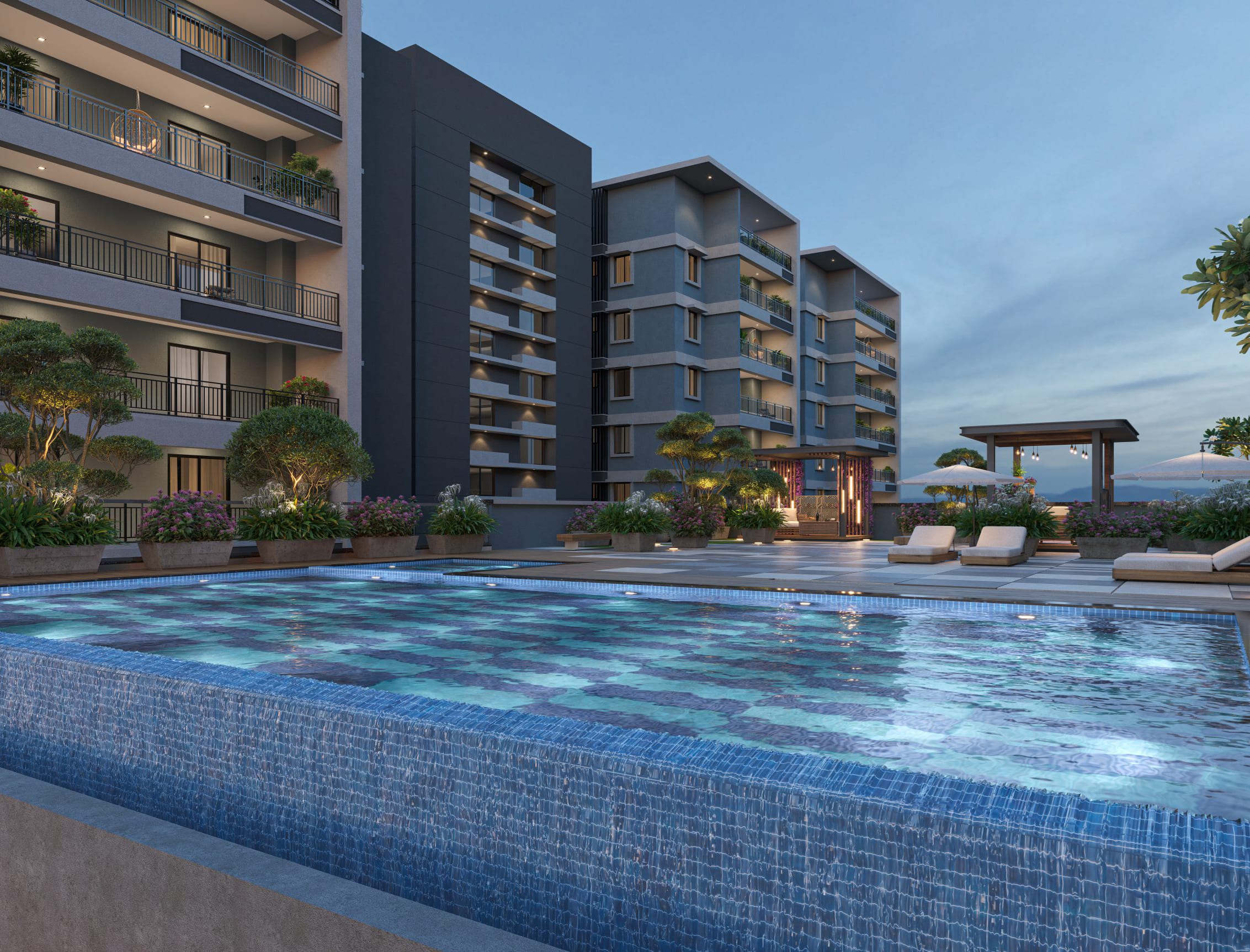 40% Open Space & Central Landscaped Park