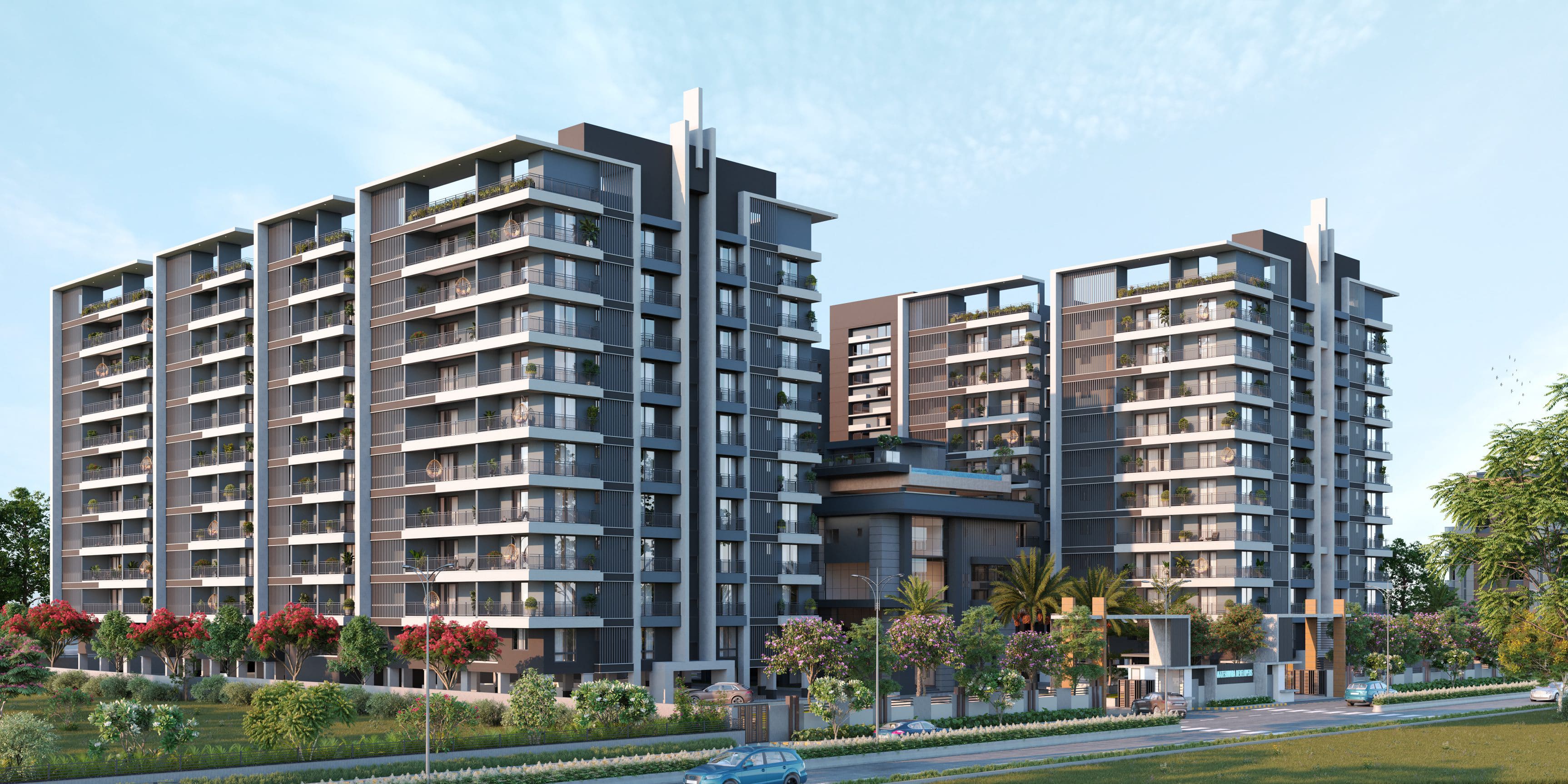 Panoramic Master Sky Villa Living & Dining Deck