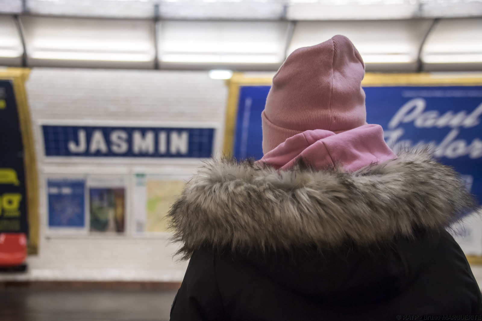 Métro Jasmin Bonjour RATP