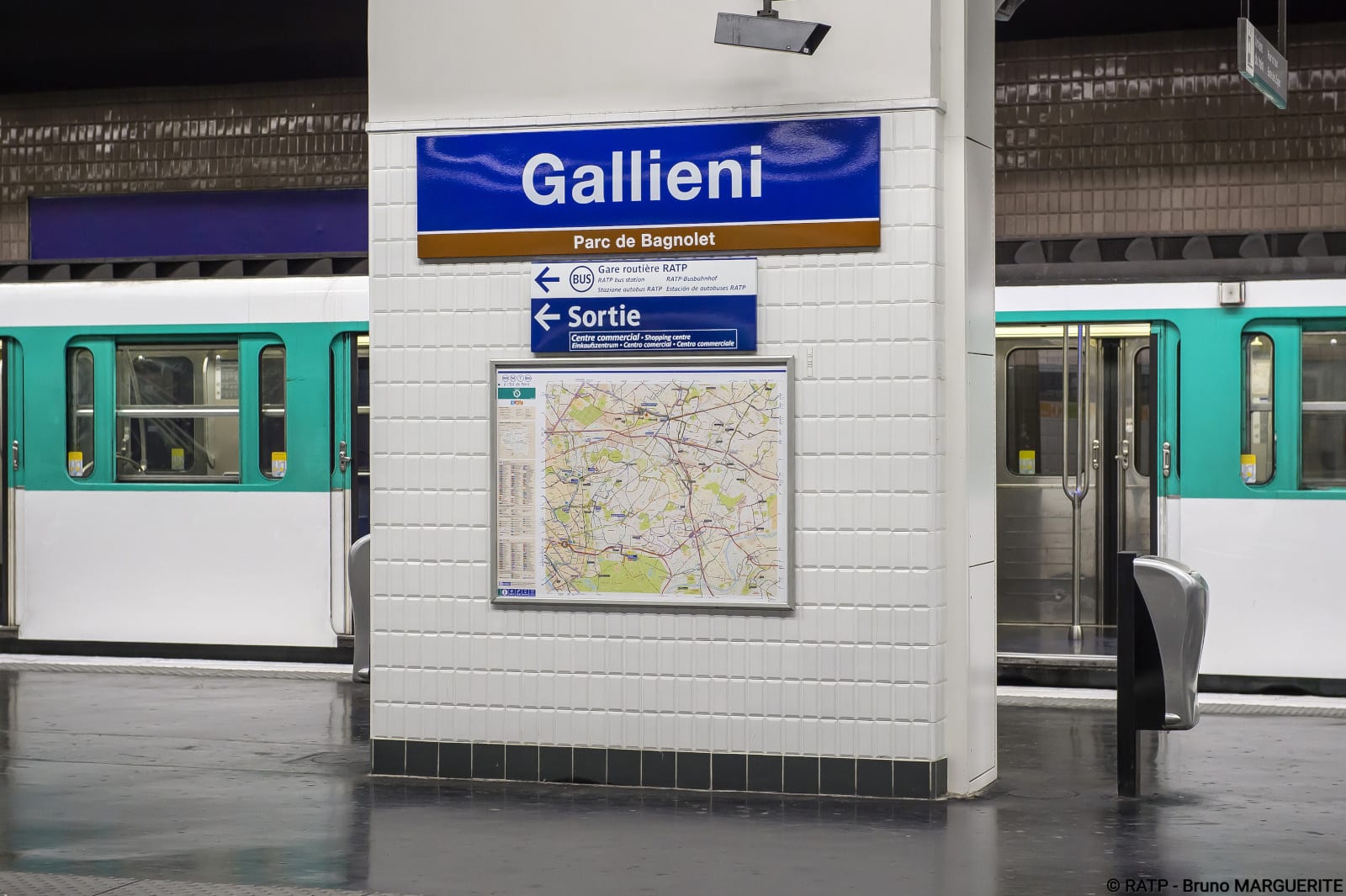 Métro Gallieni Bonjour RATP