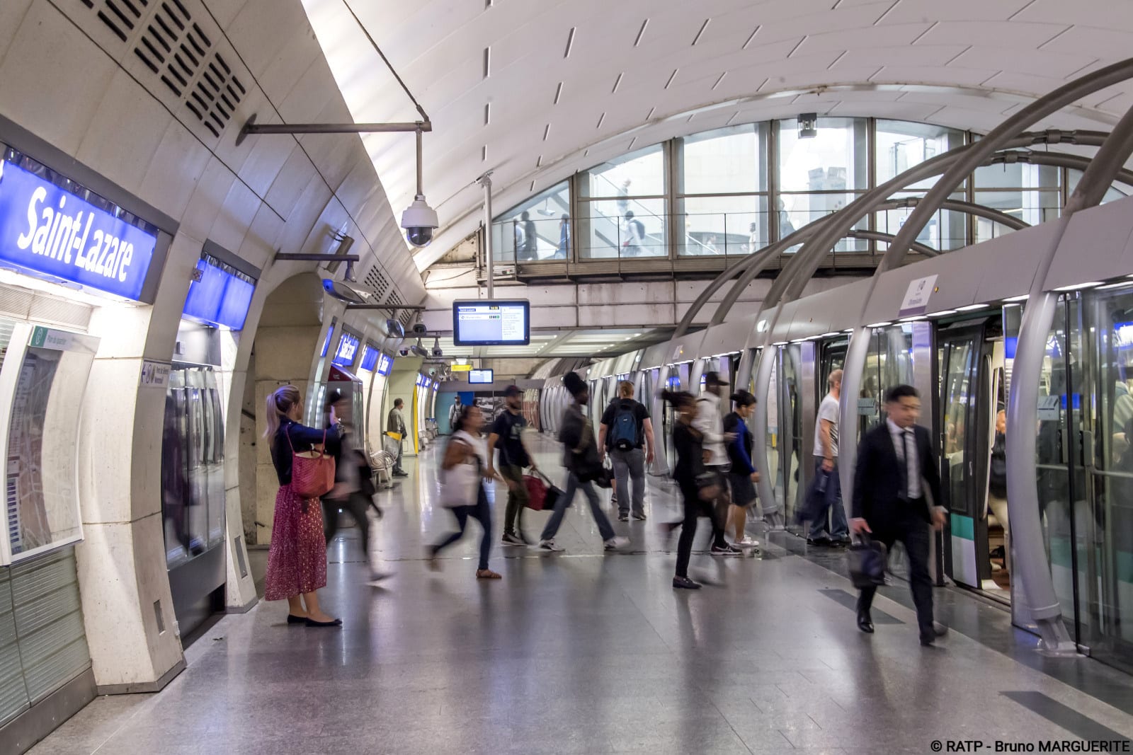 Métro SaintLazare Bonjour RATP